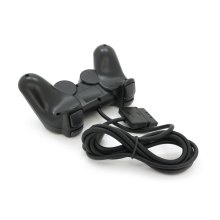 Геймпад дротовий Brazzers, для PS2, Black, Blister