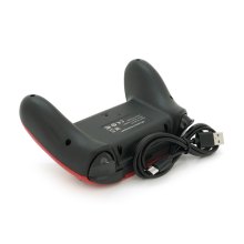 Геймпад бездротовий Brazzers BR-PS02, для PS4, DUALSHOCK 4, 3.7V, 600mAh, Red, Box