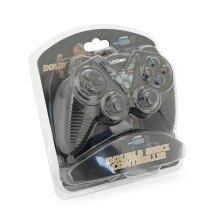 Геймпад для комп'ютера Voltronic USB-908 USB 2.0 Double Shock (Black), Blister