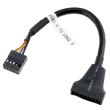 Перехідник Voltronic, USB 2.0 to USB 3.0, для материнської плати, 20pin (M) to 9 pin (F)