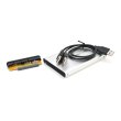 Кишеня для 2.5 Voltronic, USB 2.0/IDE, пластик, Silver