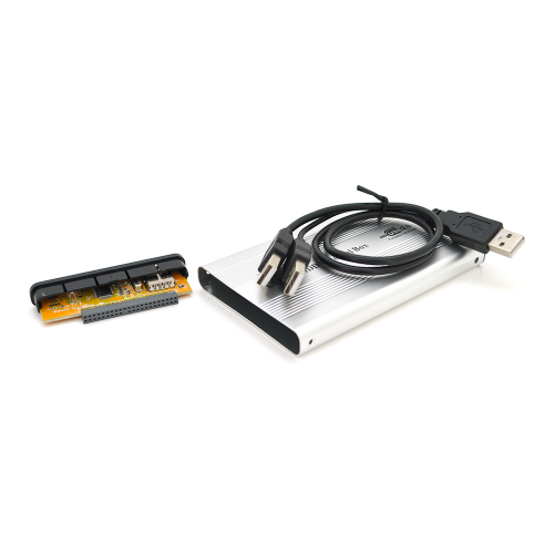 Кишеня для 2.5 Voltronic, USB 2.0/IDE, пластик, Silver