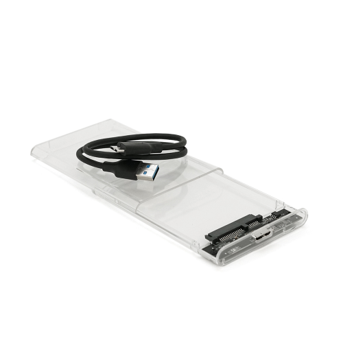 Кишеня для 2.5 Voltronic ShuoLe, USB 3.0 SATA, transparent