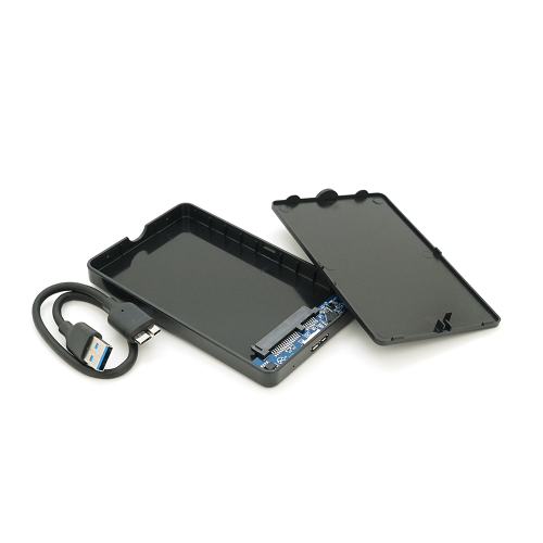 Кишеня для 2.5 Voltronic Transystar, USB 3.0 SATA, пластик, Black