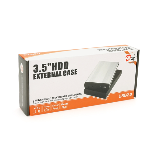 Кишеня для 3.5 Voltronic 3520SBl, USB 2.0 SATA, алюмінієвий корпус, Black