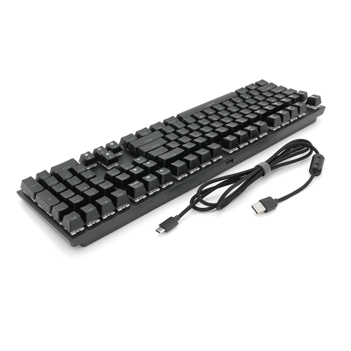 Клавіатура дротова Fantech MK855RGB, USB, довжина кабелю 135см, Black, Q10