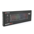 Клавіатура дротова Fantech MK855RGB, USB, довжина кабелю 135см, Black, Q10