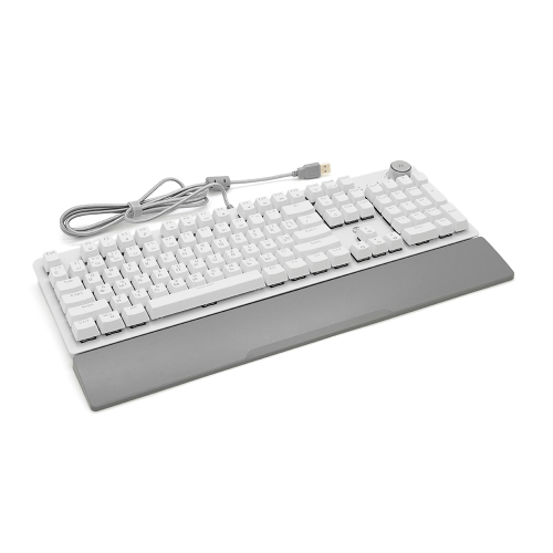 Клавіатура дротова Fantech MK853V2 SPACE EDITION, USB, довжина кабелю 135см, White, Q10
