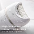 Епілятор дисковий Philips Series 9000, акумулятор, 32 пінцети, волога/суха епіляція, 6 насадок, футляр, білий (BRE770/92)