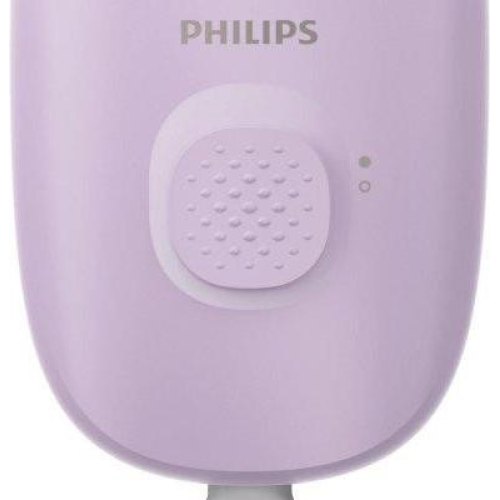 Епілятор Philips Series 2000, дисковий, від мережі, суха епіляція, 2 насадки, фіолетовий (BRE237/00)