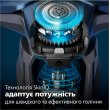Бритва електрична, роторна Philips Series 7000 SkinIQ,  4 головки для бриття, Li-Ion, сухе/вологе бриття, тример, чохол, чорна (S7886/55)