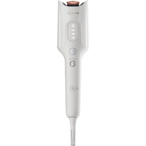 Стайлер Philips WavePro Series 9000, 170-210 градусів, дисплей, іонізація, кераміка, білий (BHB968/00)