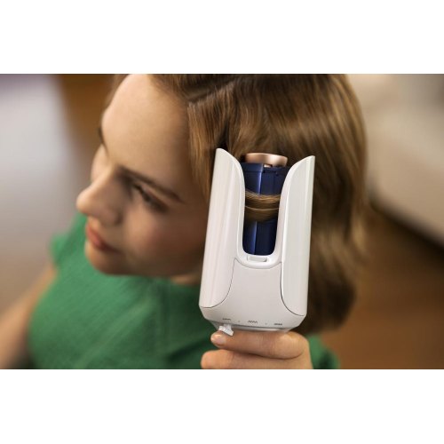 Стайлер Philips WavePro Series 9000, 170-210 градусів, дисплей, іонізація, кераміка, білий (BHB968/00)