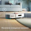 Робот-пилосос Philips Series 2000, висота 9.7см, контейнер 0.38л, контейнер для води 0.3л, HEPA 11, Wi-Fi, станція, білий (XU2100/25)