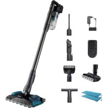 Пилосос бездротовий Philips Complete Series 8000, вологе прибирання, контейнер 0.6л, робота до 30хв, чорно-блакитний (XC8157/01)