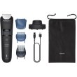 Тример Philips Series 5000, для бороди і вусів, акумулятор, сталь, чорний (BT5780/15)