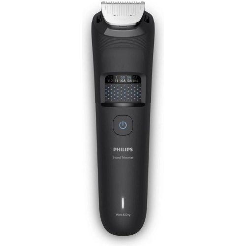 Тример Philips Series 5000, для бороди і вусів, акумулятор, сталь, чорний (BT5780/15)