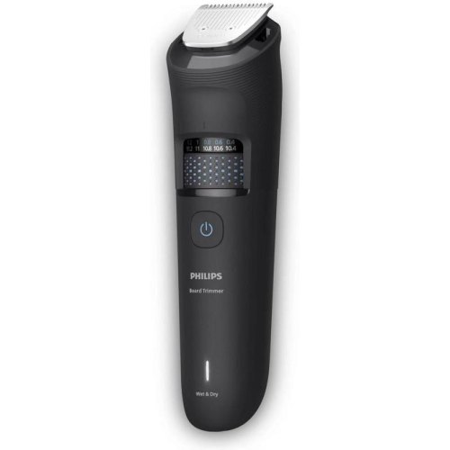 Тример Philips Series 5000, для бороди і вусів, акумулятор, сталь, чорний (BT5780/15)