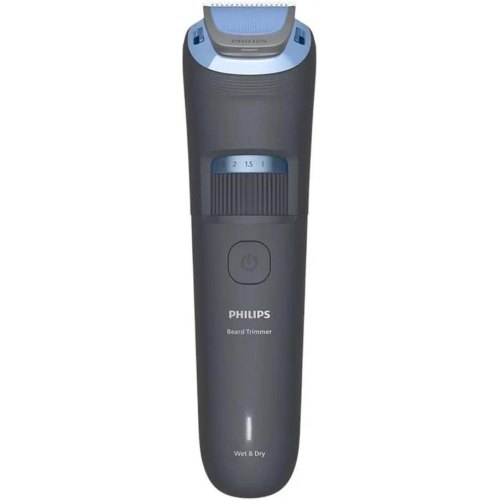 Тример Philips Series 3000, для бороди і вусів, акумулятор, сталь, синій (BT3617/15)
