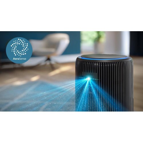Очисник повітря Philips PureProtect 3200, 135м.кв, 520м.куб/год, HEPA, вугільний фільтр, Wi-Fi, 5 режимів, синьо-сірий (AC3221/13)