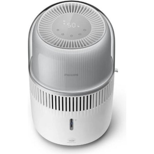 Зволожувач повітря Philips Series 5000, 56м.кв, 4.5л, 400мл/г, електронне керування, режим сну, нічник, білий (HU5710/00)