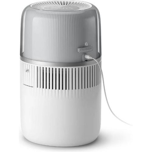 Зволожувач повітря Philips Series 5000, 56м.кв, 4.5л, 400мл/г, електронне керування, режим сну, нічник, білий (HU5710/00)