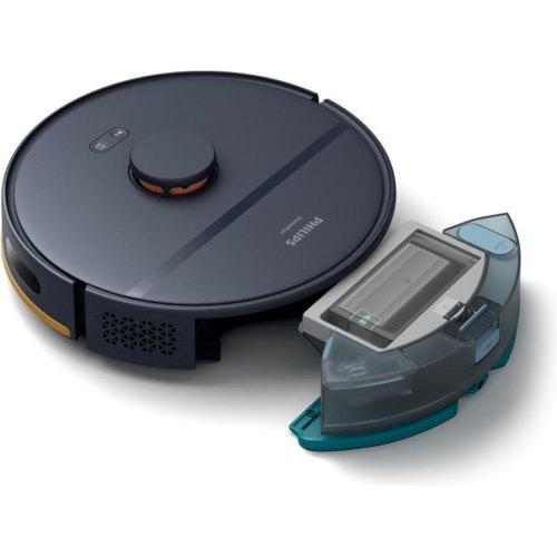 Робот-пилосос Philips Series 2000, висота 9.7см, контейнер 0.38л, контейнер для води 0.3л, HEPA 11, Wi-Fi, темно-синій (XU2000/15)