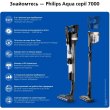 Пилосос бездротовий Philips AquaTrio, вологе прибирання, контейнер 0.42л, робота до 25хв, PowerCyclone Aqua, чорний (XW9463/11)