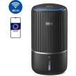 Очисник повітря Philips PureProtect Water Series 3400, 78м.кв, 300м.куб/год, Nano, НЕРА, вугільний фільтр, Wi-Fi, темно-сірий (AC3421/13)