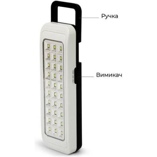 Ліхтар аварійний Weidasi WD-823A, LED, з ручкою, 800mAh, White (ARM65557)