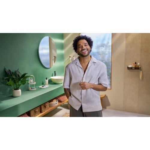 Тример Philips Series 5000, для бороди/голови/тіла, 10 насадок, сталь, сірий (MG5921/15)