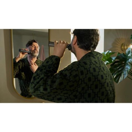 Тример Philips Series 7000, для бороди/голови/тіла, 17 насадок, сталь, сірий (MG7941/15)