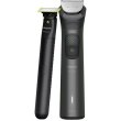 Тример Philips Series 9000, для обличчя/голови/тіла, акумулятор, 15 насадок, OneBlade в комплекті, сталь, сірий (MG9531/15)