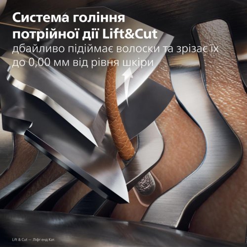 Бритва електрична Philips Series i9000 Prestige SkinIQ,  3 головки для бриття, Li-Ion, сухе/вологе бриття, індикатор заряду, чохол, синя (X9003/30)