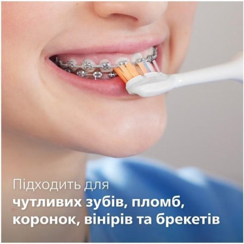 Набір електричних зубних щіток Philips Sonicare DiamondClean 9000 Series, 62000 коливань на хвилину, 1 насадка, 2шт в наборі, чорна/біла (HX9914/69)