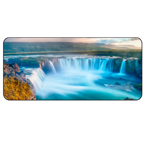 Килимок для миші Voltronic Водоспад, тканинний, з боковою прошивкою, товщина 2мм, Пакет (WF362)