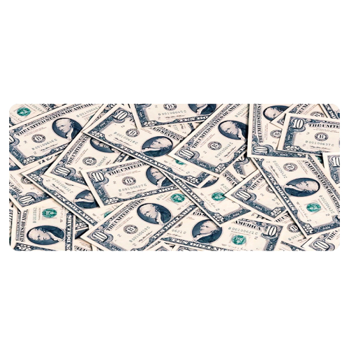 Килимок для миші Voltronic Hamilton, тканинний, з боковою прошивкою, товщина 2мм, Gray, Пакет (UD02)