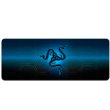 Килимок для миші Voltronic RAZER 28, тканинний, з боковою прошивкою, товщина 2мм, Black/Blue, Пакет (RZ28492)