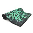Килимок для миші Voltronic RAZER, тканинний, з боковою прошивкою, товщина 3мм, Black/green, Пакет (YT-MRZ / B38)