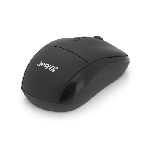 Миша бездротова JEDEL W930, 1000 DPI, 2.4GHz, Black, Box