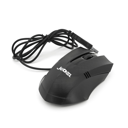Миша дротова JEDEL M3, Black, Q100