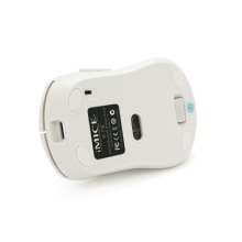 Миша бездротова iMICE W-718, 6 кнопок, 800/1200/1600 DPI, 2.4GHz, Bluetooth, 10м, Rechargable, White
