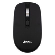 Миша бездротова JEDEL WD100, 1200-1600 DPI, 2.4GHz/Bluetooth 5.0, Black, Box