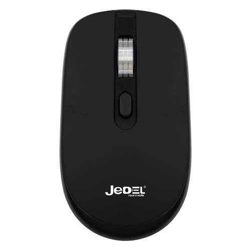 Миша бездротова JEDEL WD100, 1200-1600 DPI, 2.4GHz/Bluetooth 5.0, Black, Box