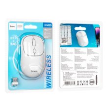 Миша бездротова HOCO GM25, 1600 DPI, 2.4GHz, White, Blister