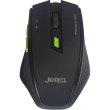 Миша бездротова JEDEL W400, 1600 DPI, 2.4GHz, Black, Box