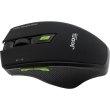Миша бездротова JEDEL W400, 1600 DPI, 2.4GHz, Black, Box
