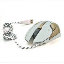 Миша дротова iMICE V6, 6 кнопок, 800/1200/2400/3600 DPI, Led Lighting, 1.3м, White, Color Box, Q40