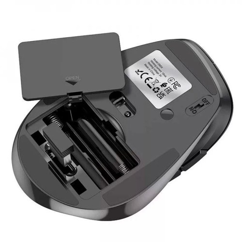Миша бездротова HOCO GM24, 1600 DPI, 2.4GHz, Black, Blister