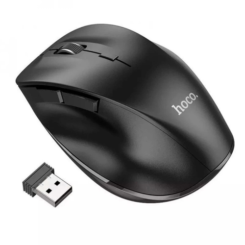 Миша бездротова HOCO GM24, 1600 DPI, 2.4GHz, Black, Blister